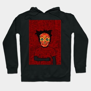 Unique MaleMask NFT with MexicanEye Color and GrayItem Hoodie